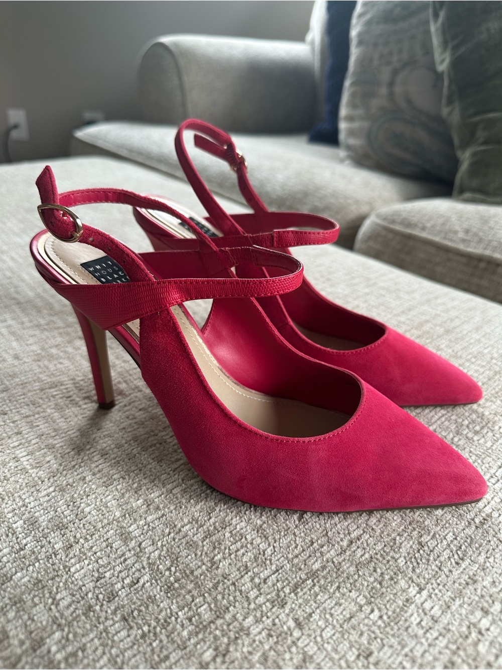 WHBM Sling Back Heels